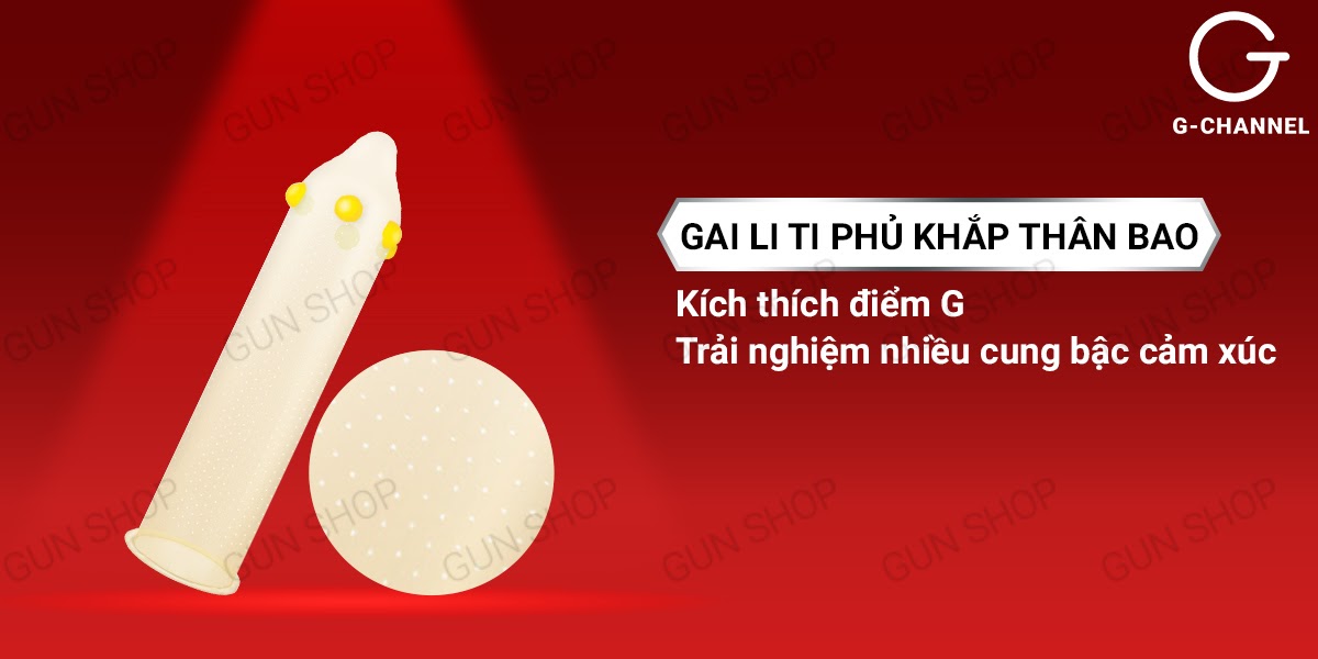 Bao cao su X-men - Bi to và gai li ti