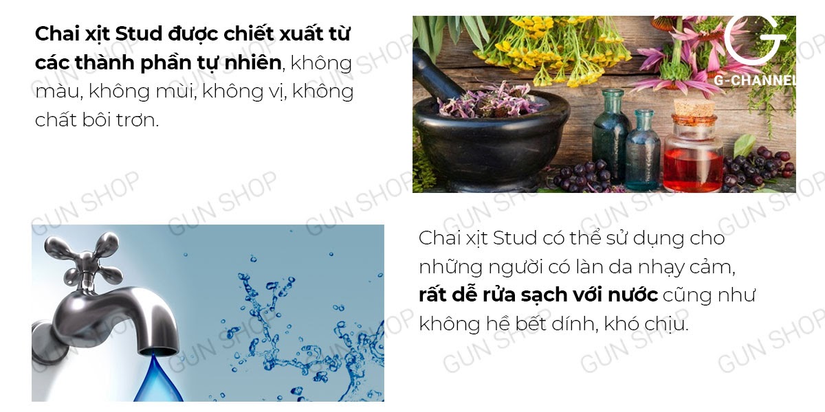Chai xịt Anh Stud 100