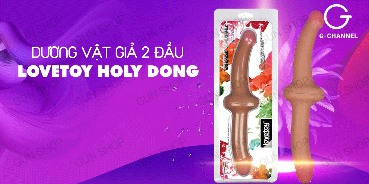 Dương vật giả 2 đầu Lovetoy Holy Dong Charge