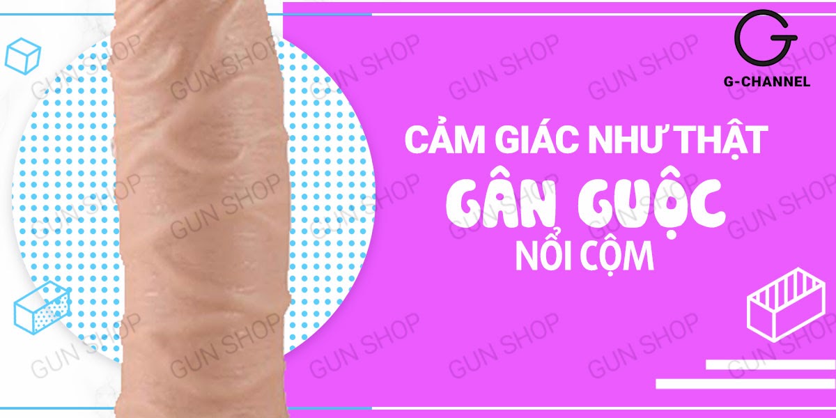 Dương vật giả cao cấp Lovetoy Real Extreme 7.5