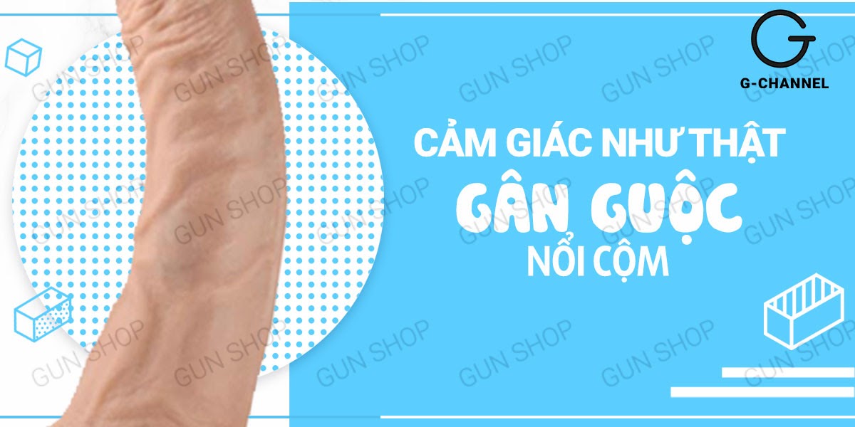 Dương vật giả cao cấp dính tường Lovetoy Real Extreme Real 8.5''