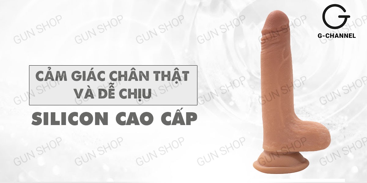 Dương vật giả dính tường siêu mềm - Lovetoy Sliding - Skin Dong 7