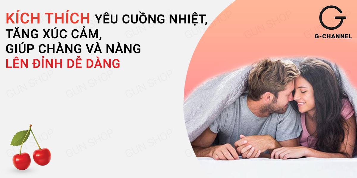 Gel bôi trơn hương cherry Hot Kiss