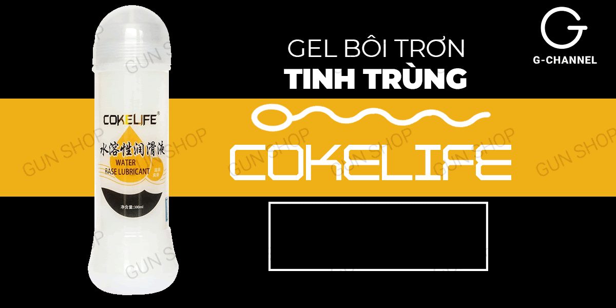 Gel bôi trơn tinh trùng Cokelife