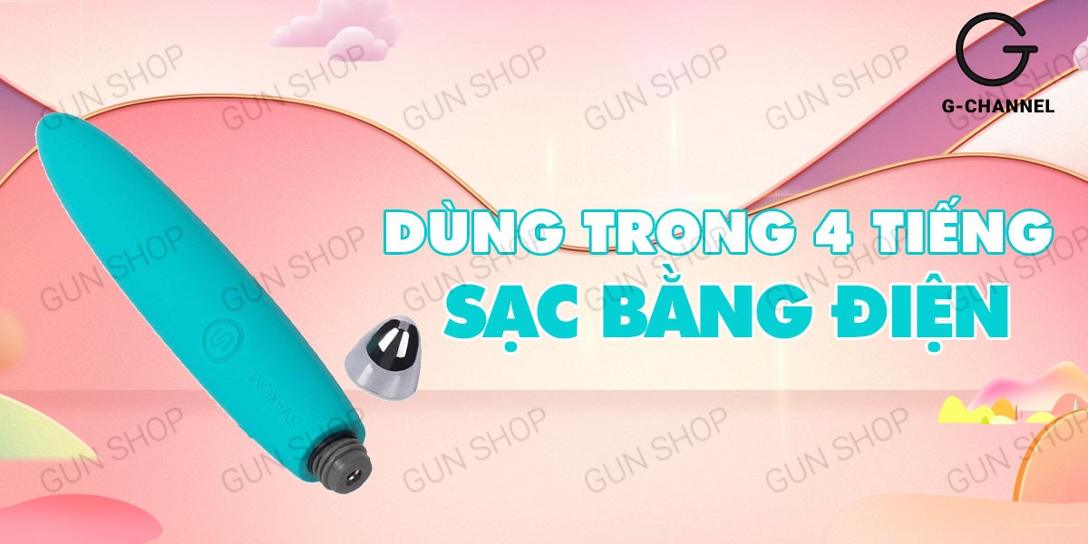 Que rung kích thích Svakom Daisy chính hãng, rung mạnh, giá rẻ, sạc điện