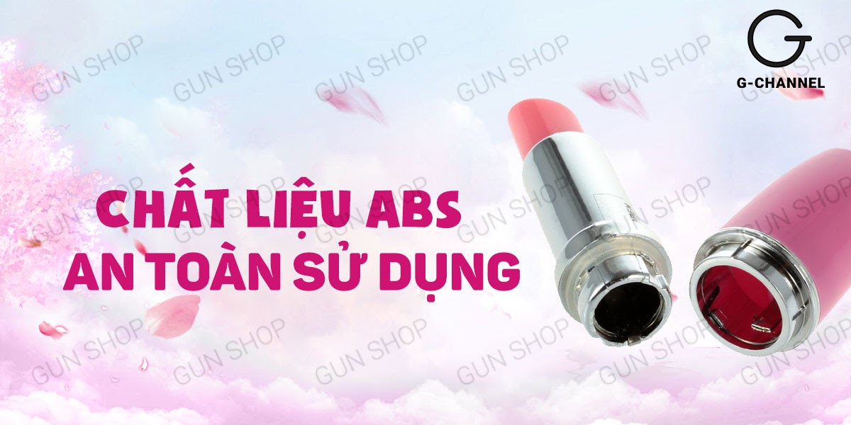 trứng rung hình thỏi son