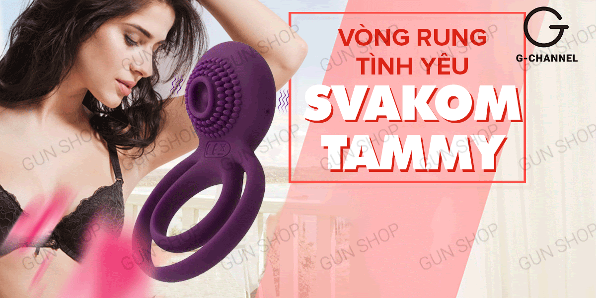 Vòng rung tăng khoái cảm Svakom Tammy