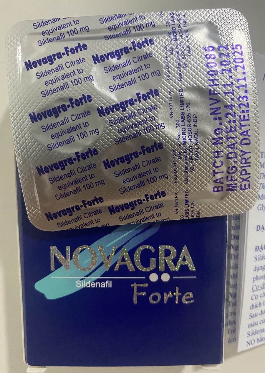 Thuốc Novagra Forte 100mg cương dương Ấn Độ chống xuất tinh sớm tăng sinh lý Thuốc Novagra Forte 100mg cương dương Ấn Độ chống xuất tinh sớm tăng sinh lý